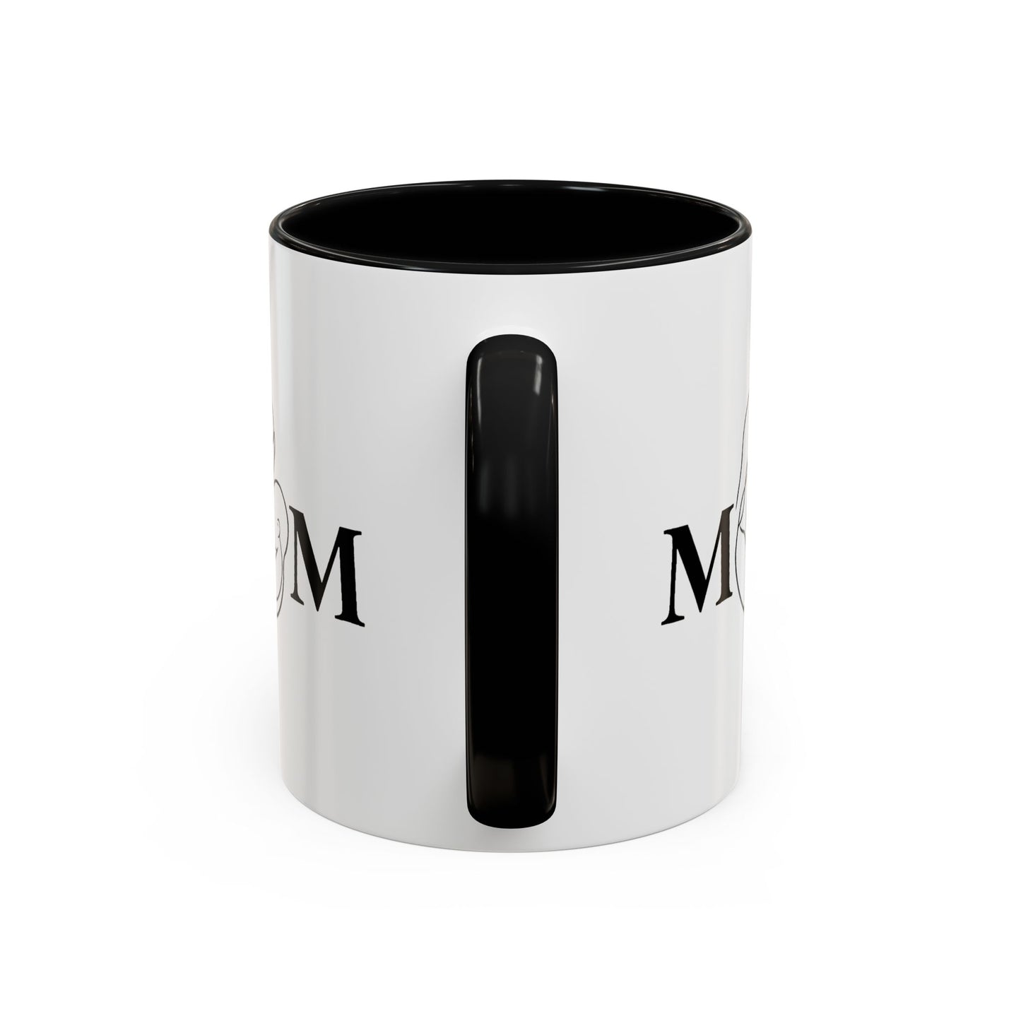 Mom Love Accent Coffee Mug - Perfect Gift for Mother's Day & Special Occasions