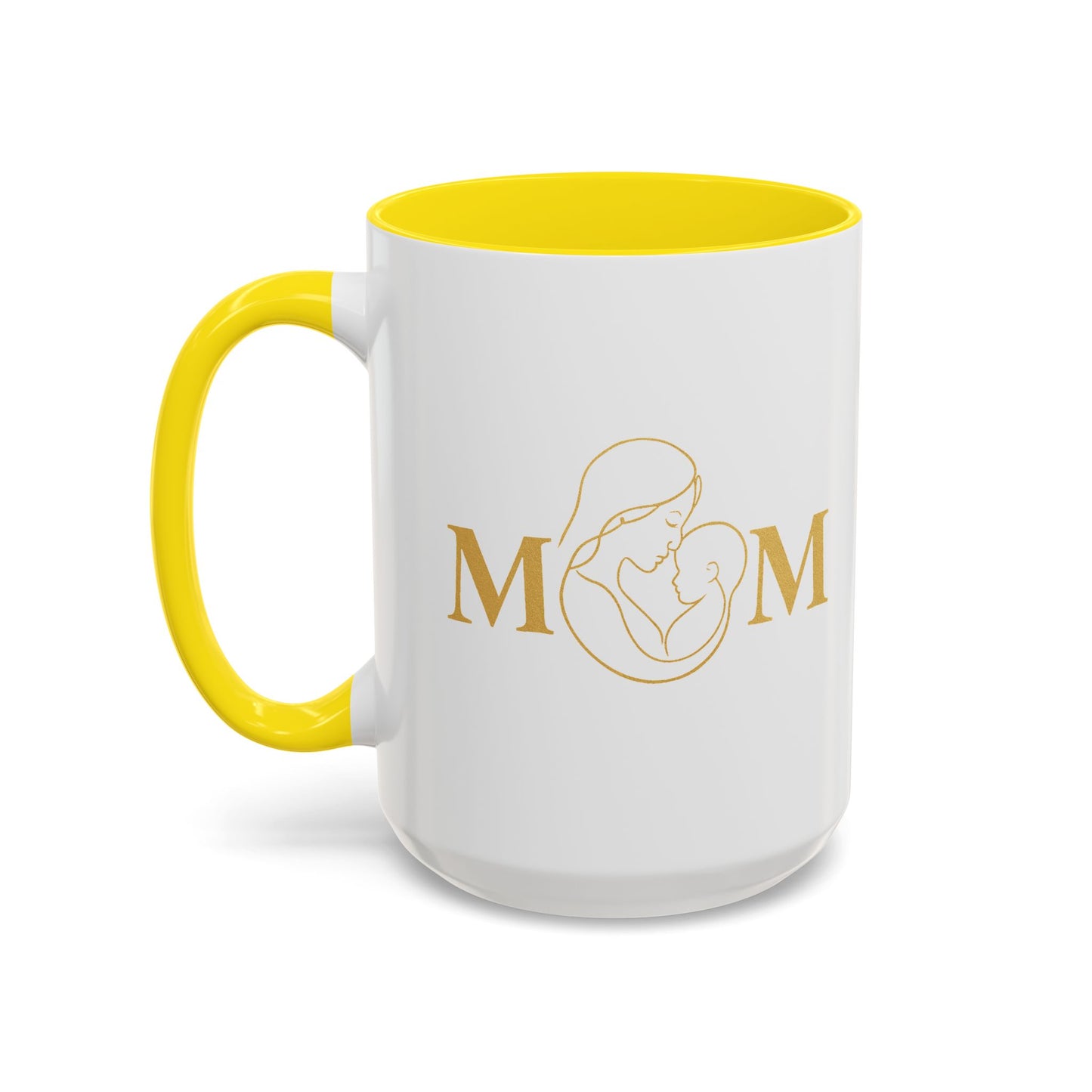 Elegant Mom Coffee Mug - Gold Accent | Perfect Gift for Mothers Day & Special Occasions