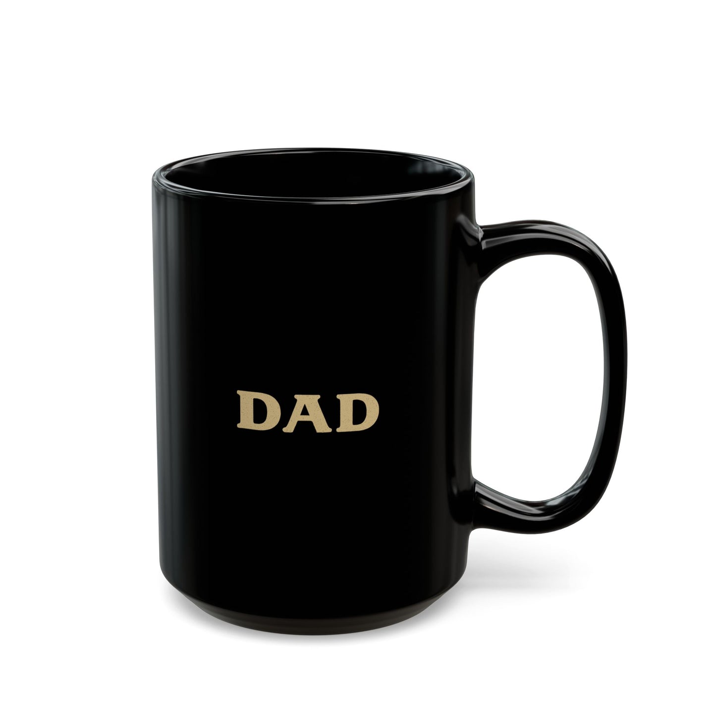 Dad Mug – “Heavy Shoulders, Strong Hands, Full Heart” | Rustic Father’s Day Gift