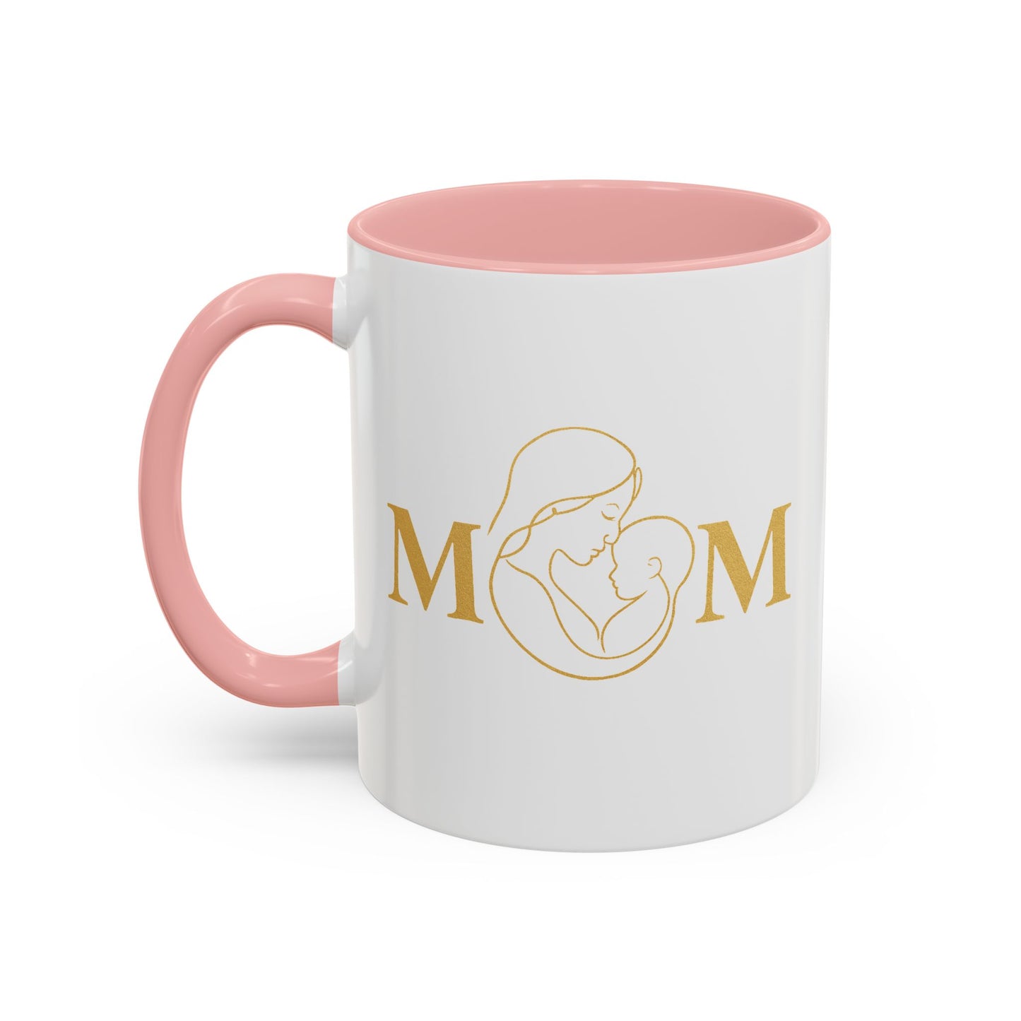 Elegant Mom Coffee Mug - Gold Accent | Perfect Gift for Mothers Day & Special Occasions