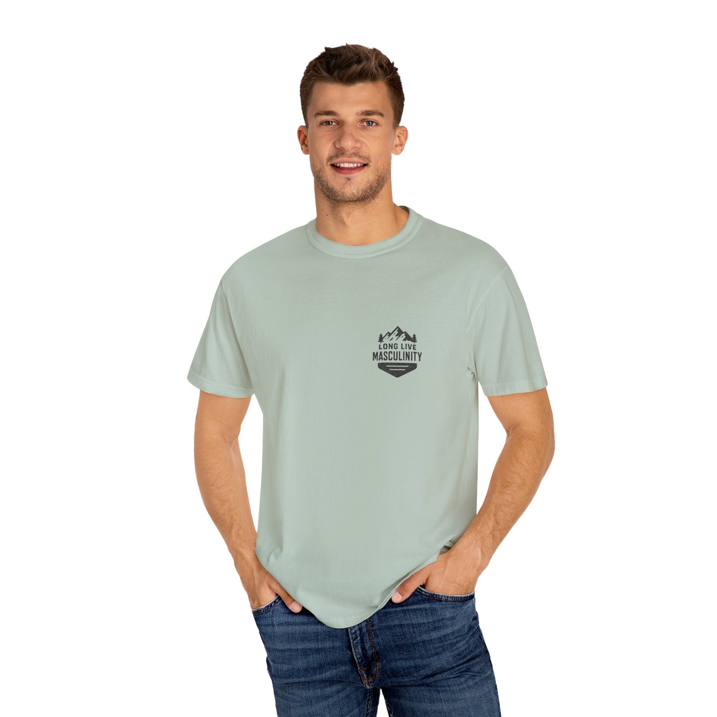 Long Live Masculinity T-Shirt, Unisex Graphic Tee, Gift for Him, Outdoor Adventure Shirt, Casual Wear, Fathers Day Gift