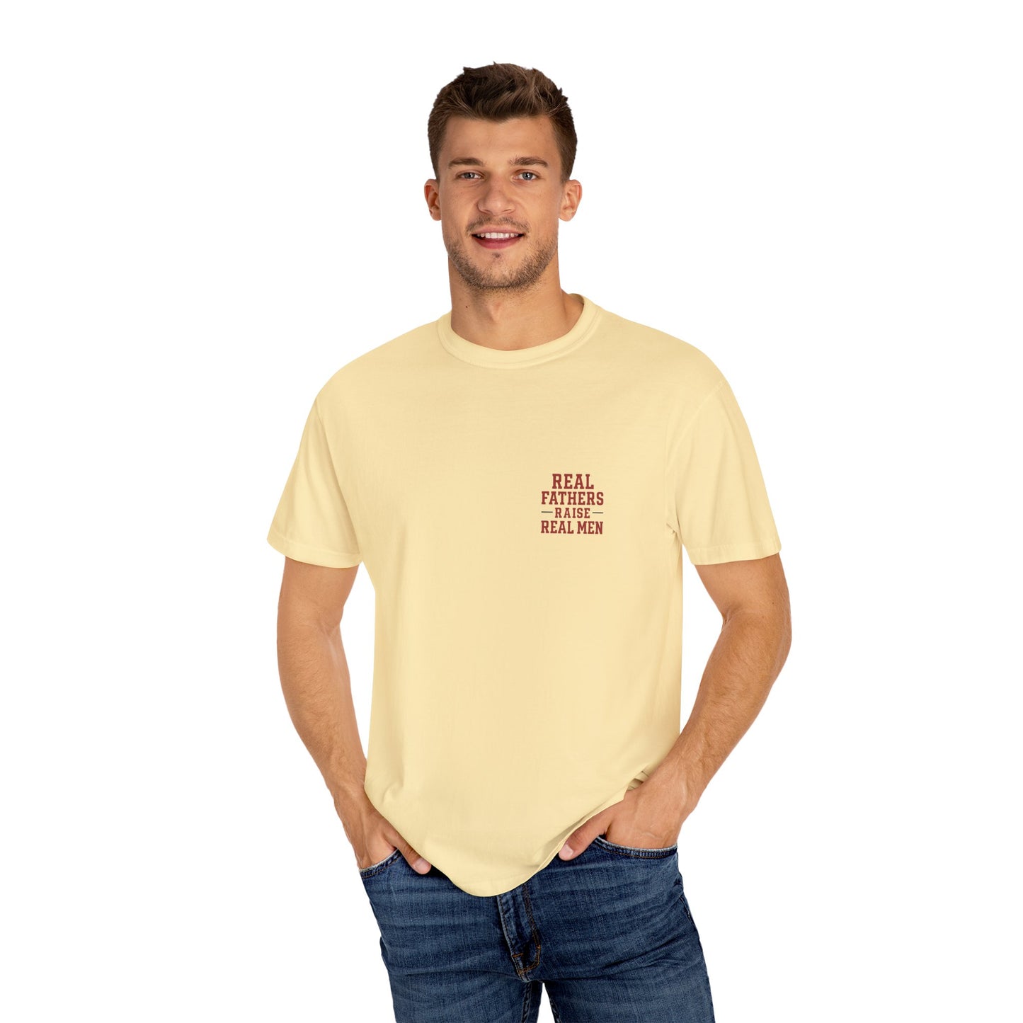 Real Fathers T-Shirt, Unisex Tee for Dad, Father's Day Gift, Inspirational Apparel, Parenting Shirt, Casual Wear
