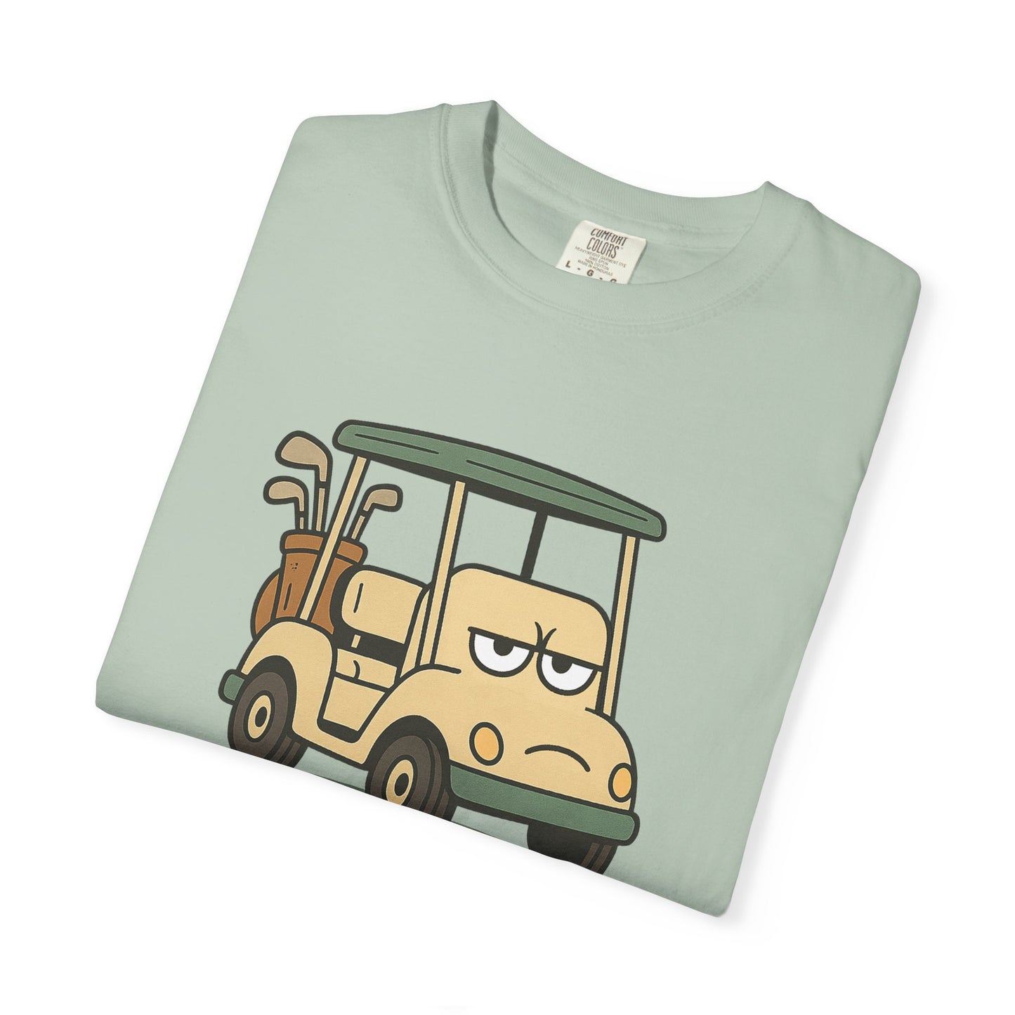 Funny Golf T-Shirt, Bored Golf Cart – Snarky Vintage Golf T-Shirt for Angry Golfers