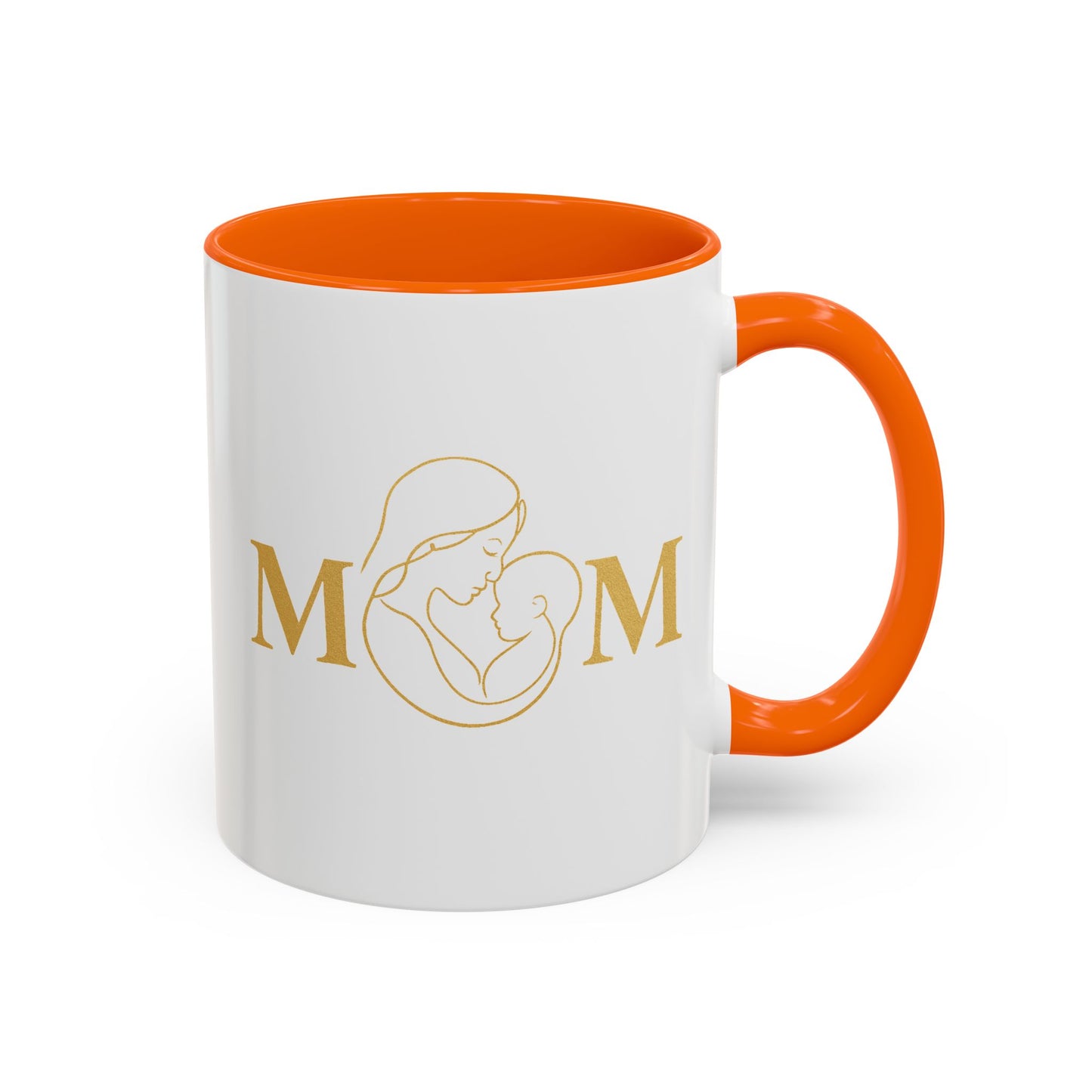 Elegant Mom Coffee Mug - Gold Accent | Perfect Gift for Mothers Day & Special Occasions
