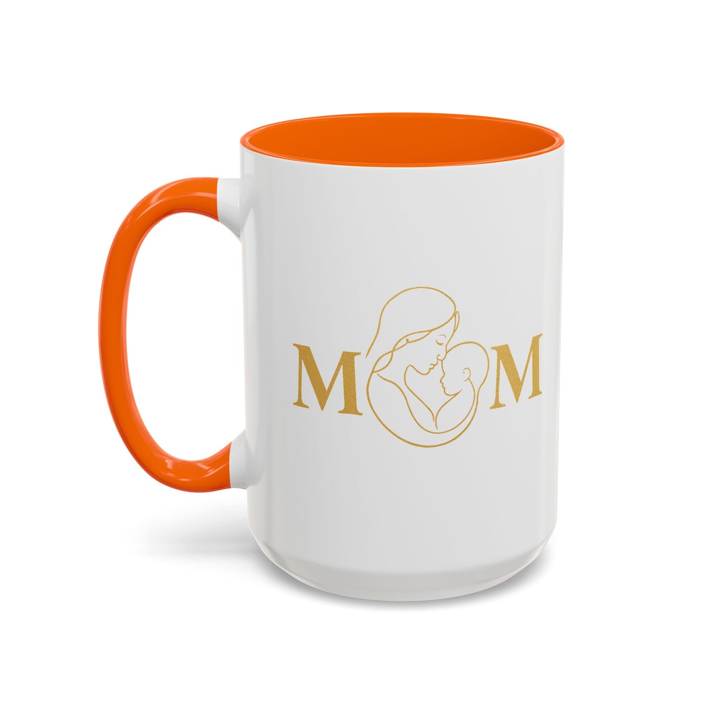 Elegant Mom Coffee Mug - Gold Accent | Perfect Gift for Mothers Day & Special Occasions