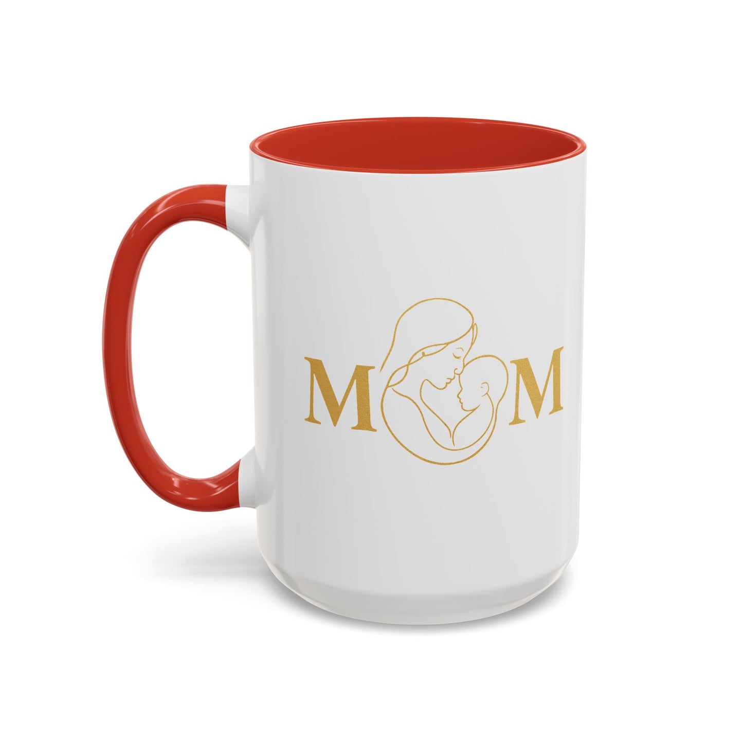 Elegant Mom Coffee Mug - Gold Accent | Perfect Gift for Mothers Day & Special Occasions