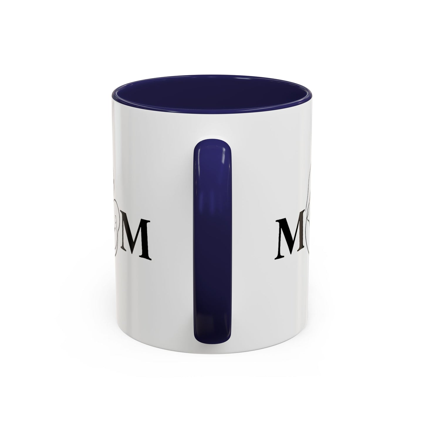 Mom Love Accent Coffee Mug - Perfect Gift for Mother's Day & Special Occasions
