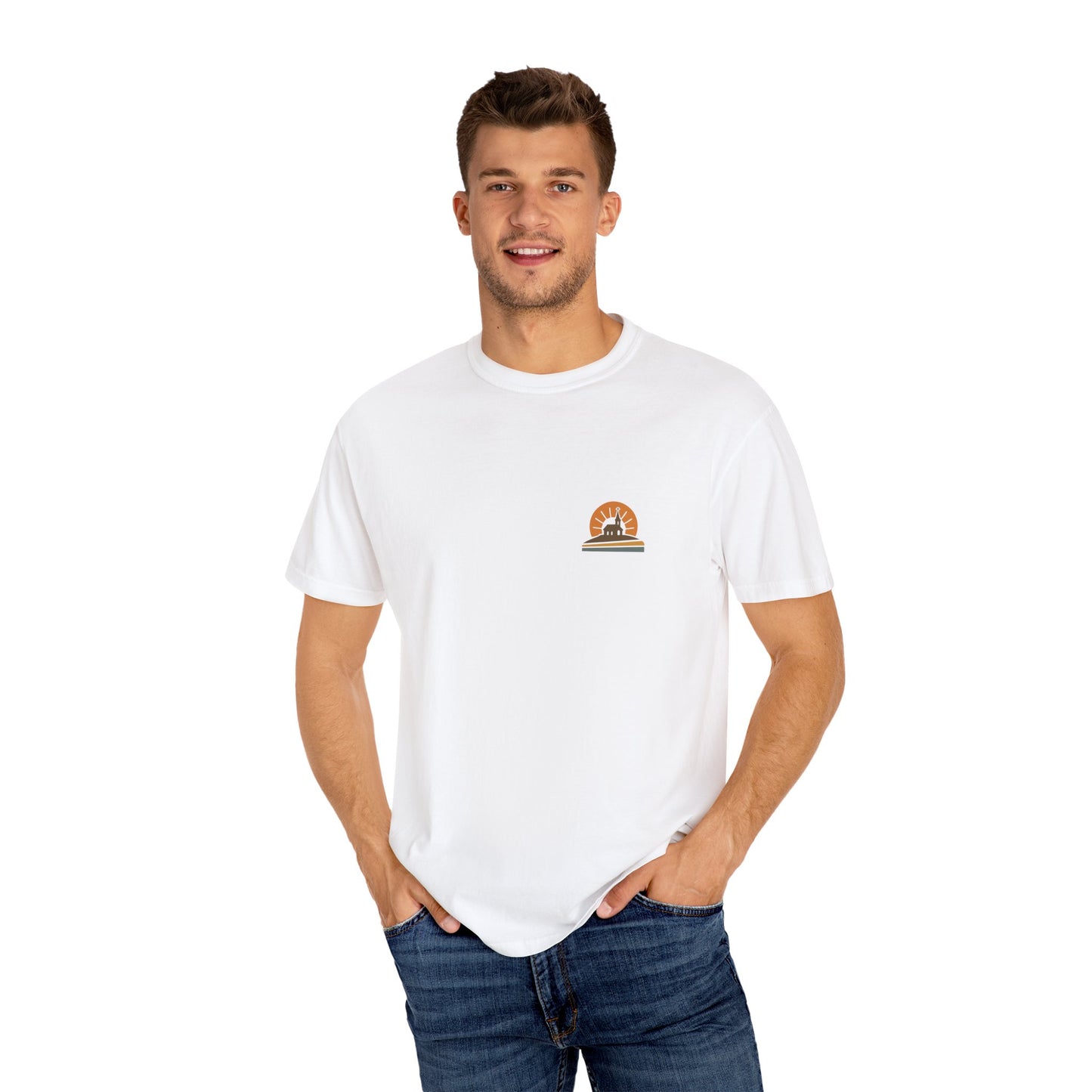 Pray. Talk. Heal. Retro Chapel Mental Health Awareness T-Shirt