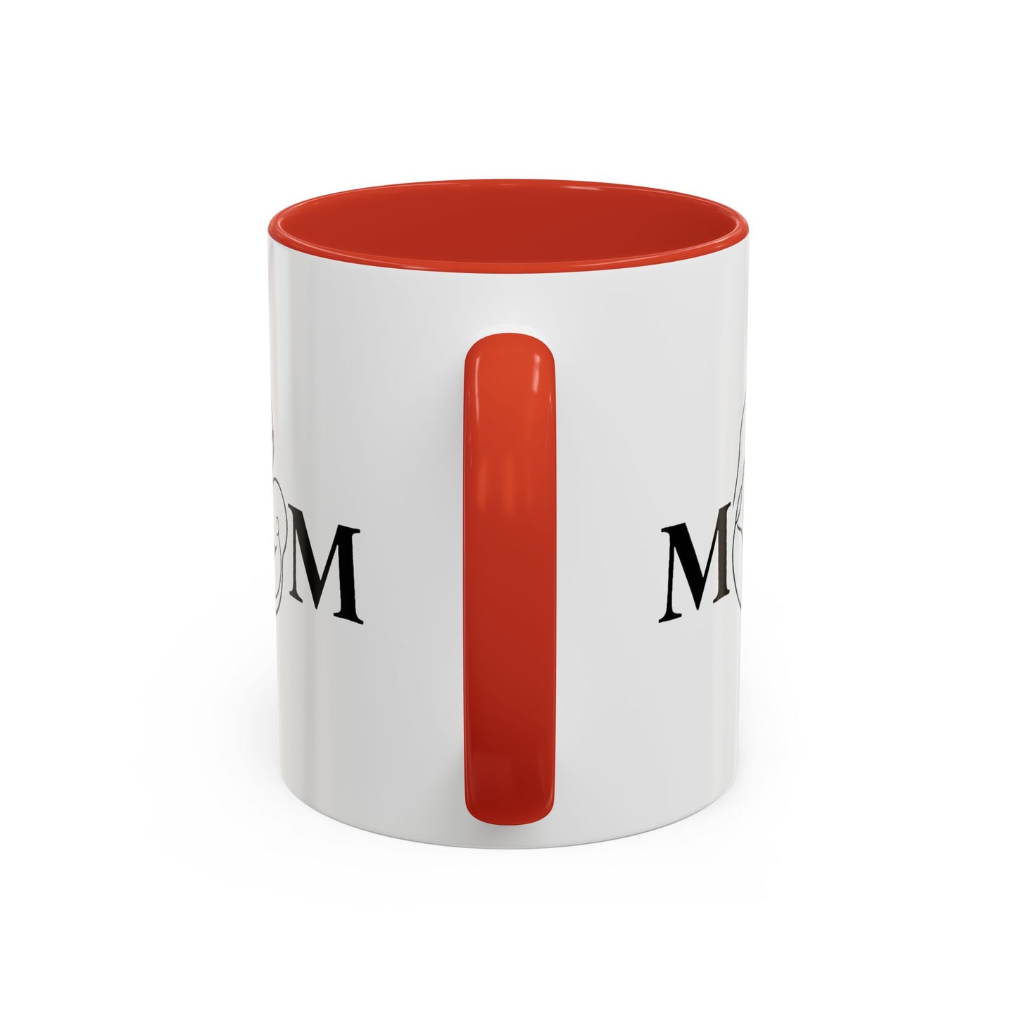 Mom Love Accent Coffee Mug - Perfect Gift for Mother's Day & Special Occasions