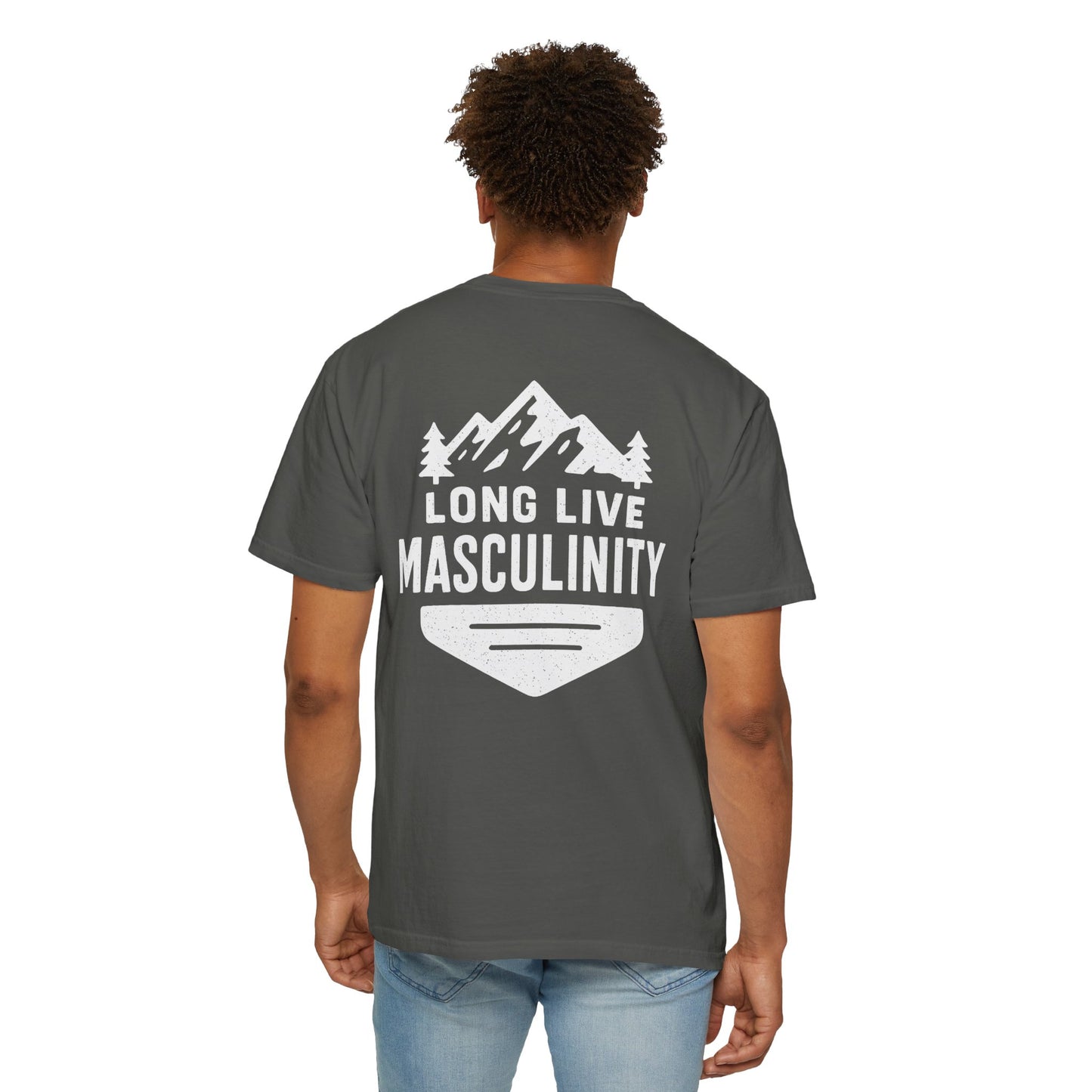 Long Live Masculinity T-Shirt, Unisex Graphic Tee, Gift for Him, Outdoor Adventure Shirt, Casual Wear, Fathers Day Gift