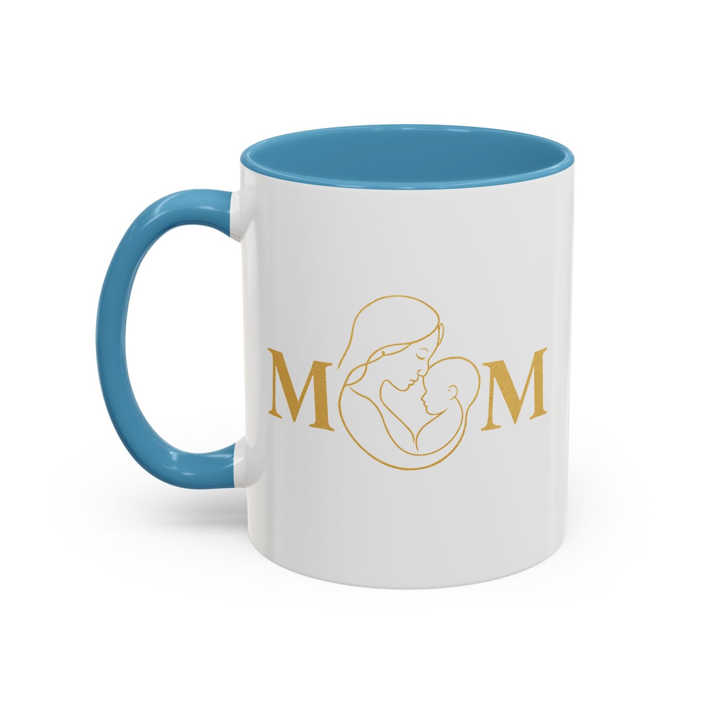 Elegant Mom Coffee Mug - Gold Accent | Perfect Gift for Mothers Day & Special Occasions