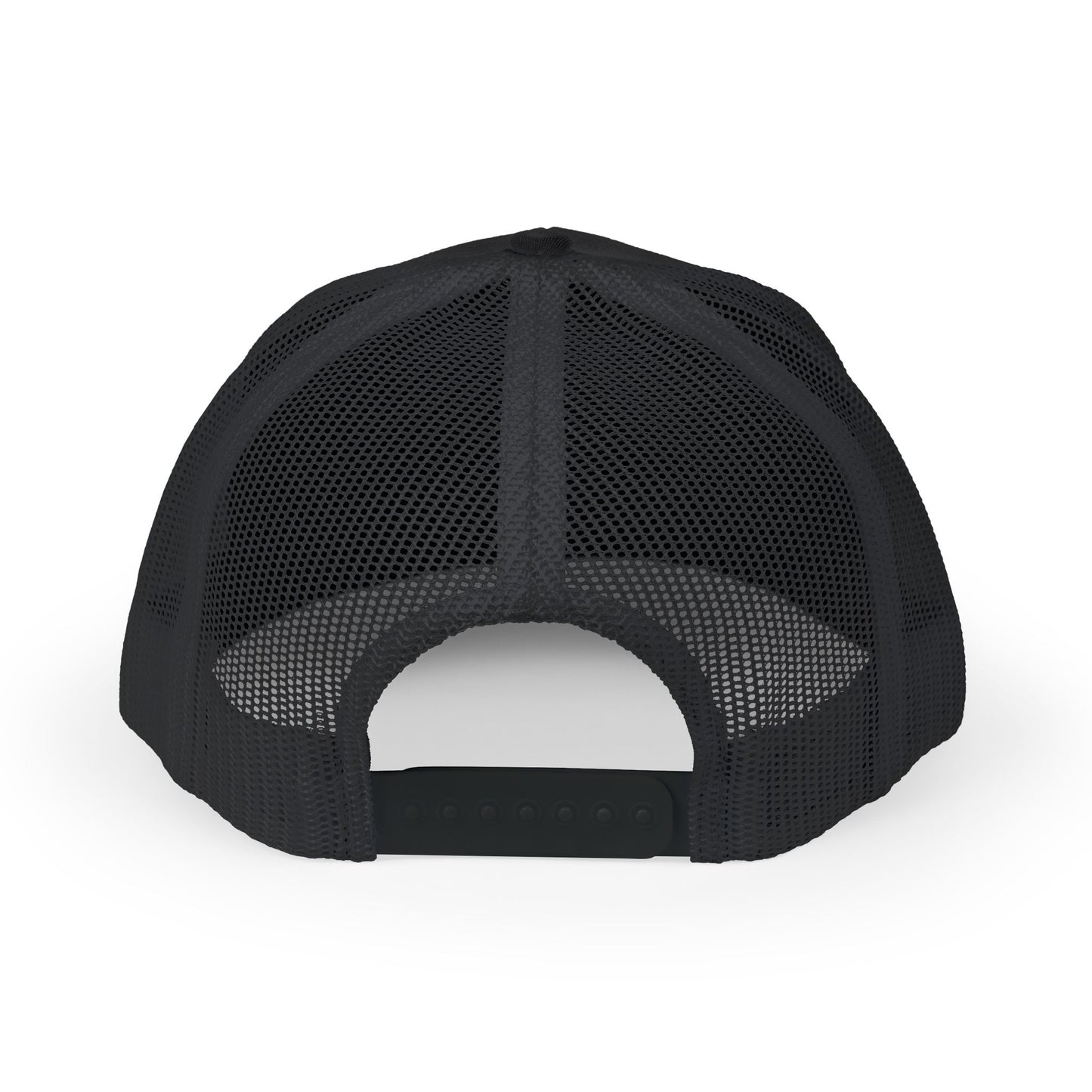 Father Names Line-Up Trucker Hat - Minimalist Black & White Design