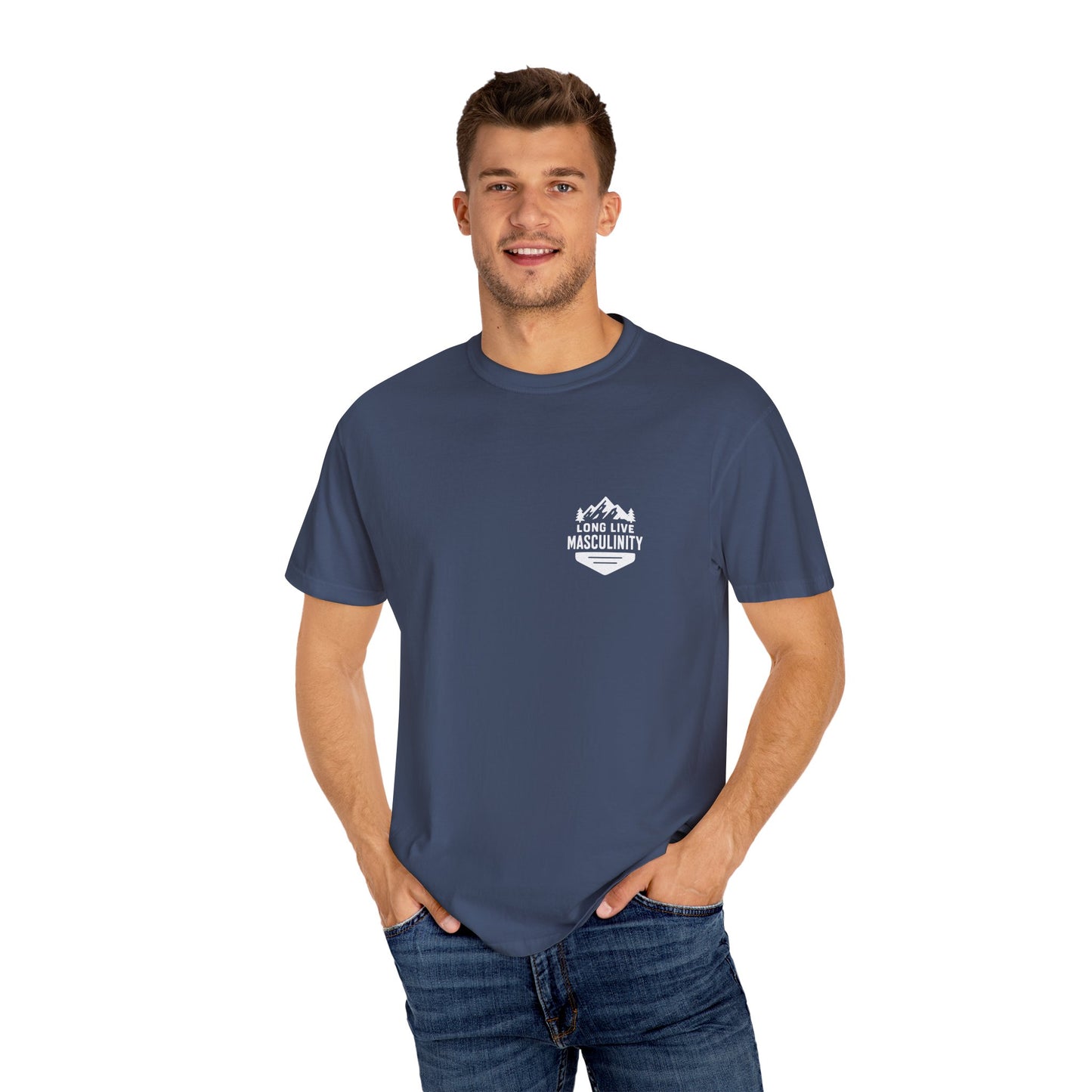 Long Live Masculinity T-Shirt, Unisex Graphic Tee, Gift for Him, Outdoor Adventure Shirt, Casual Wear, Fathers Day Gift
