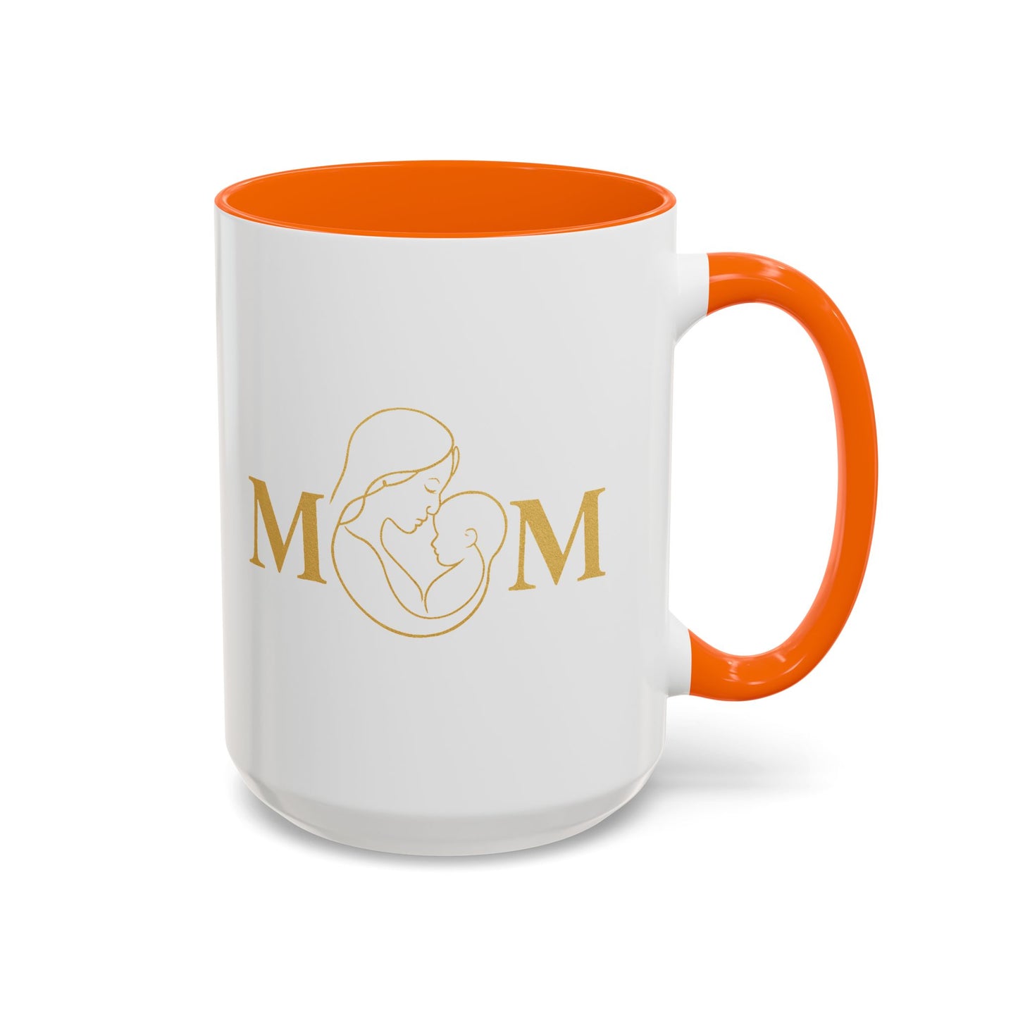 Elegant Mom Coffee Mug - Gold Accent | Perfect Gift for Mothers Day & Special Occasions