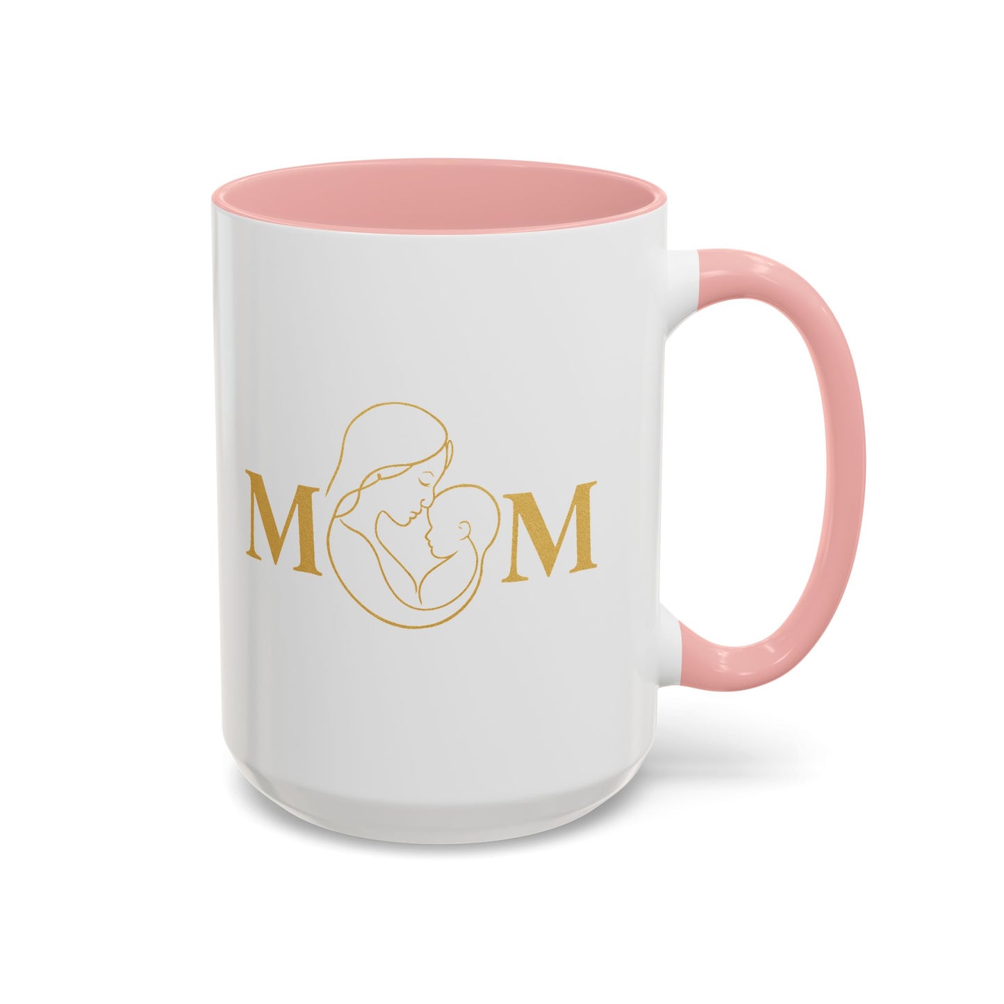 Elegant Mom Coffee Mug - Gold Accent | Perfect Gift for Mothers Day & Special Occasions