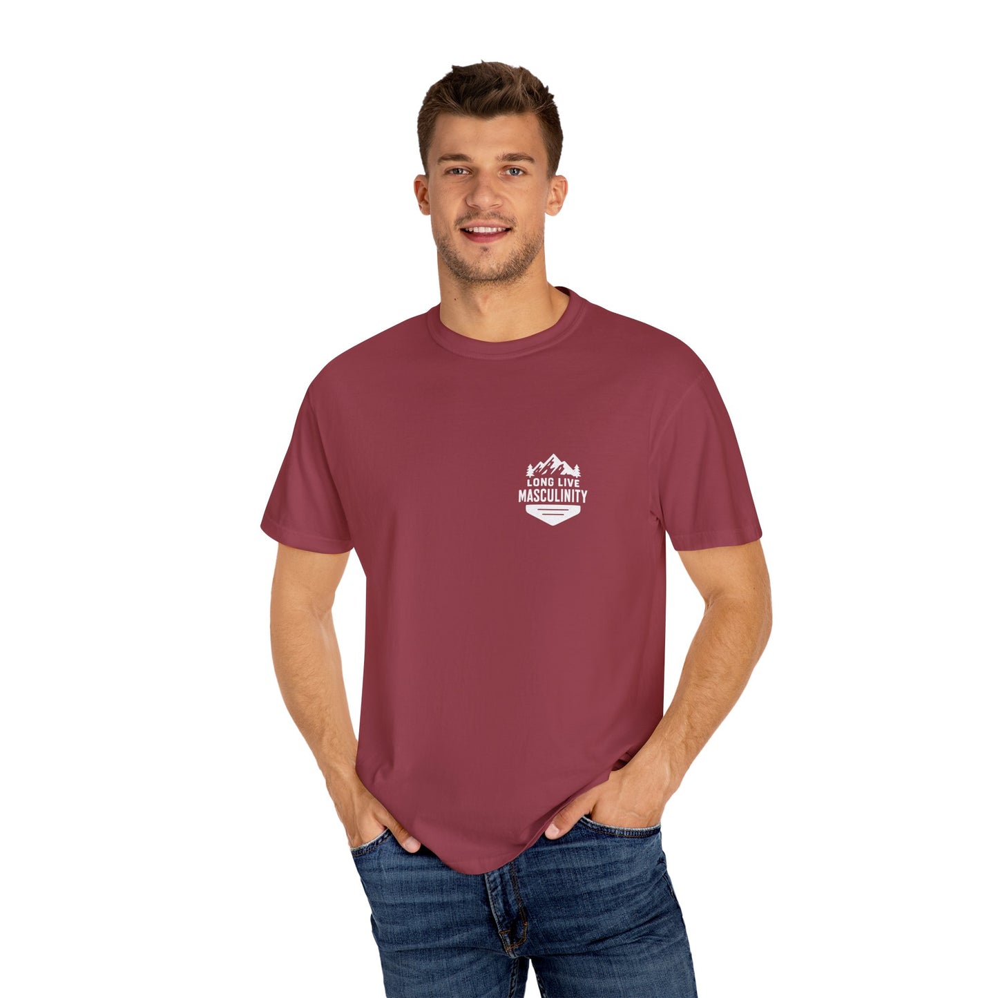 Long Live Masculinity T-Shirt, Unisex Graphic Tee, Gift for Him, Outdoor Adventure Shirt, Casual Wear, Fathers Day Gift