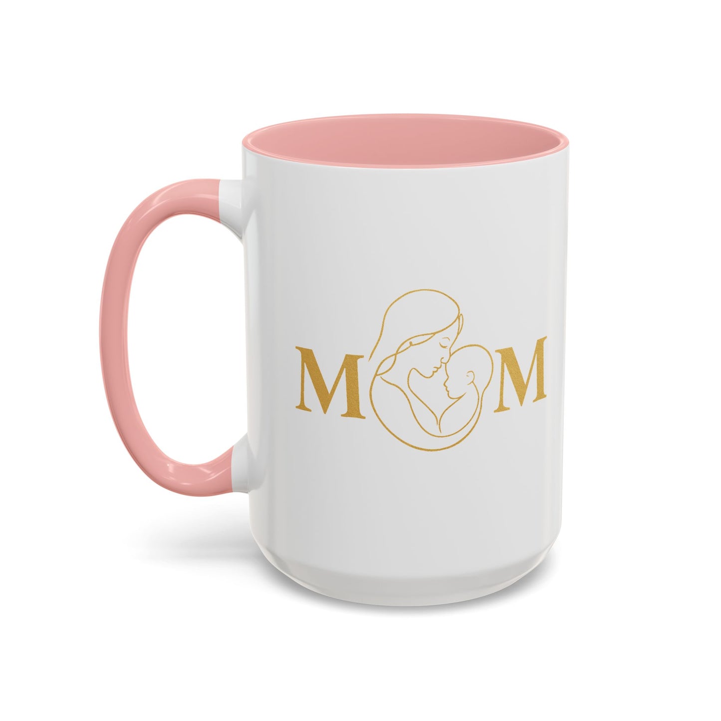 Elegant Mom Coffee Mug - Gold Accent | Perfect Gift for Mothers Day & Special Occasions