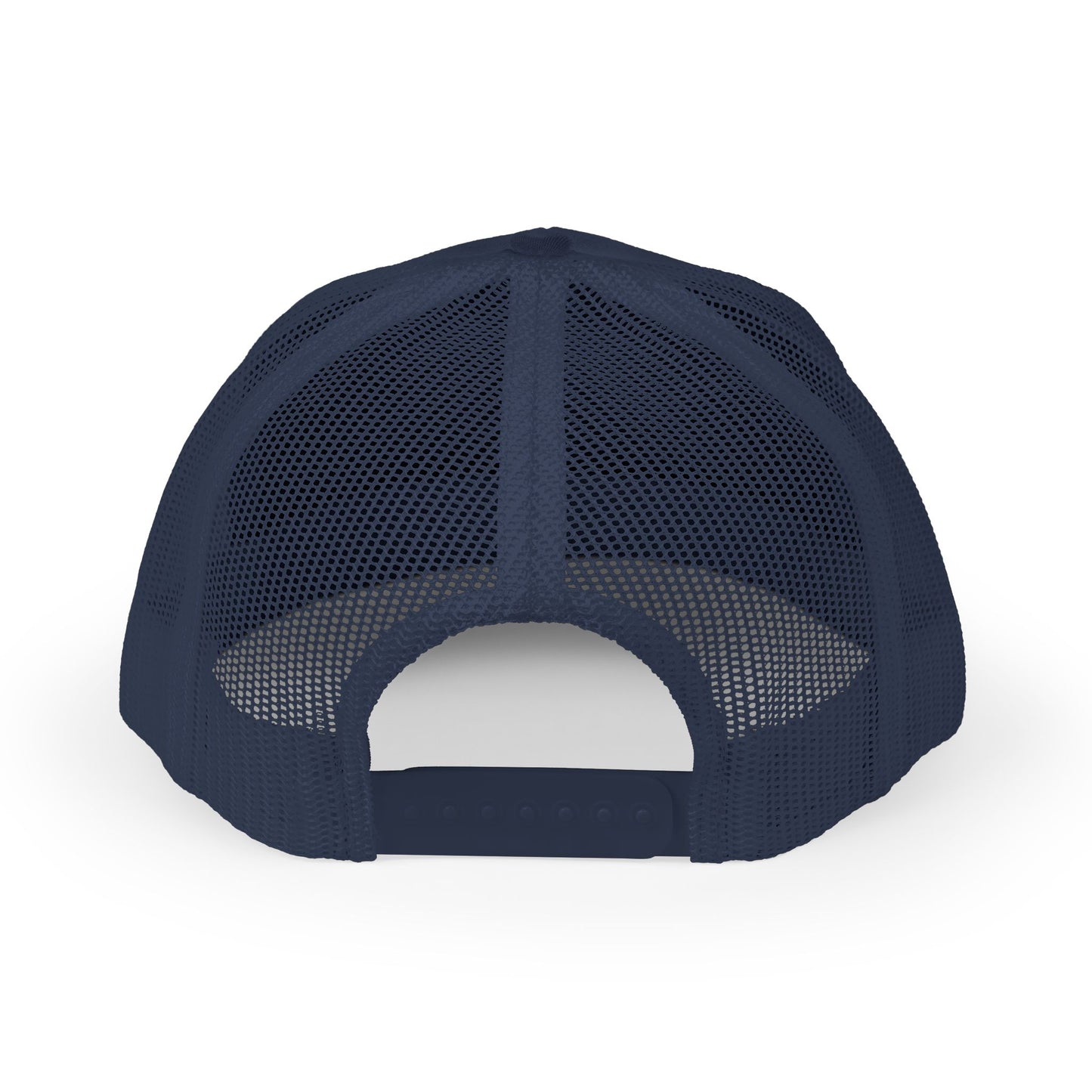 Father Names Line-Up Trucker Hat - Minimalist Black & White Design