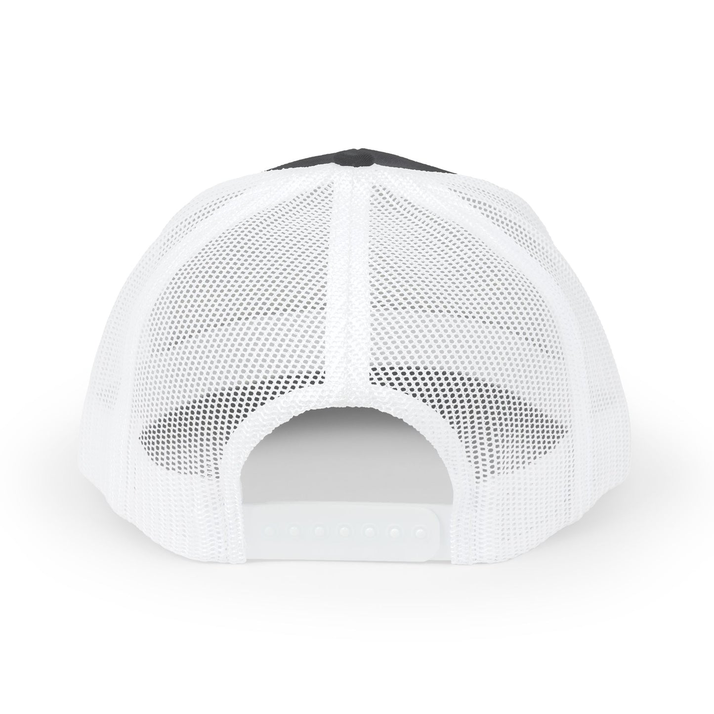 Father Names Line-Up Trucker Hat - Minimalist Black & White Design