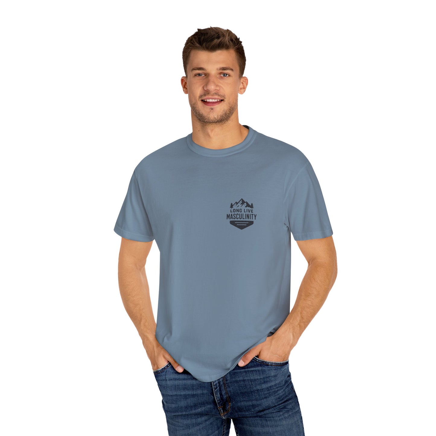 Long Live Masculinity T-Shirt, Unisex Graphic Tee, Gift for Him, Outdoor Adventure Shirt, Casual Wear, Fathers Day Gift