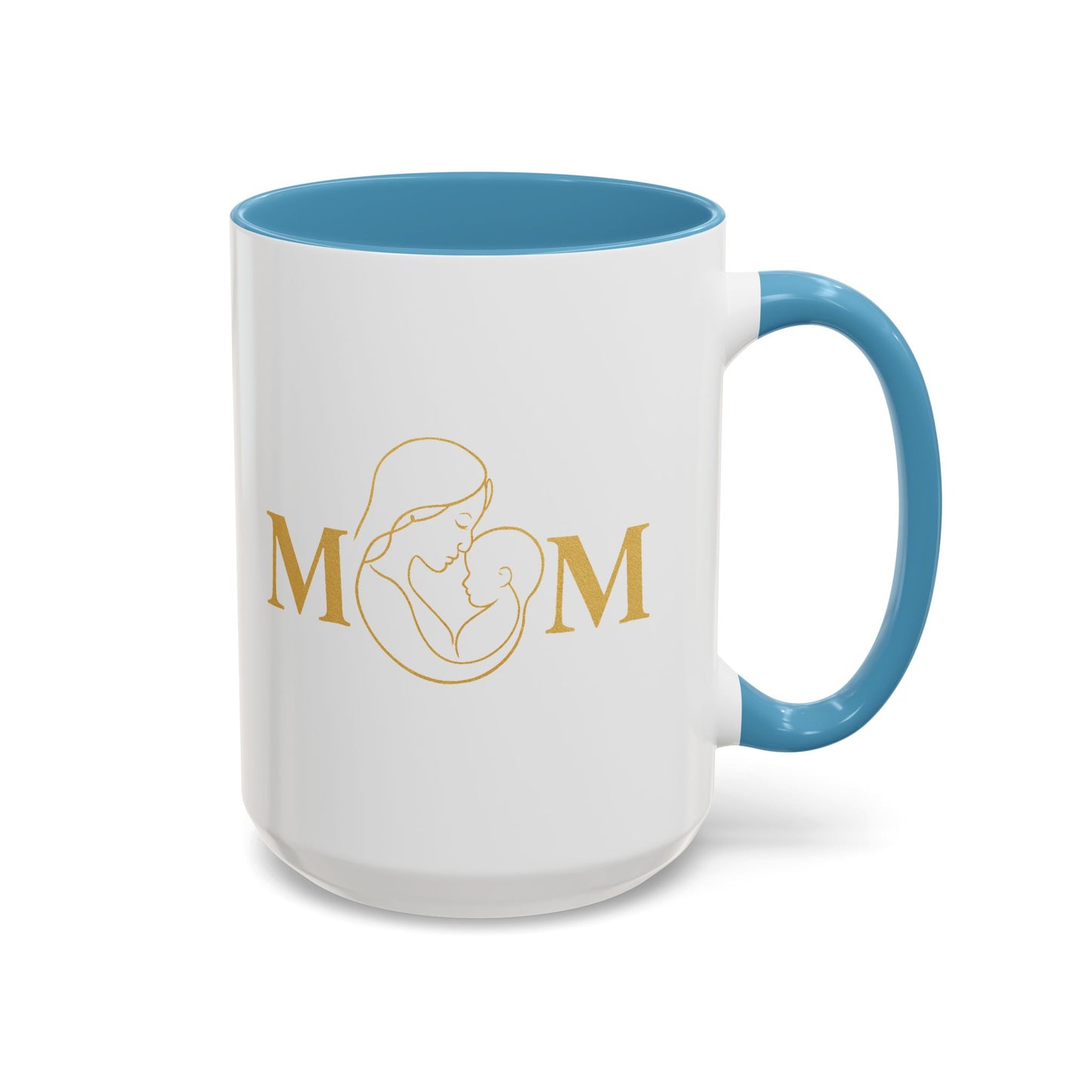 Elegant Mom Coffee Mug - Gold Accent | Perfect Gift for Mothers Day & Special Occasions
