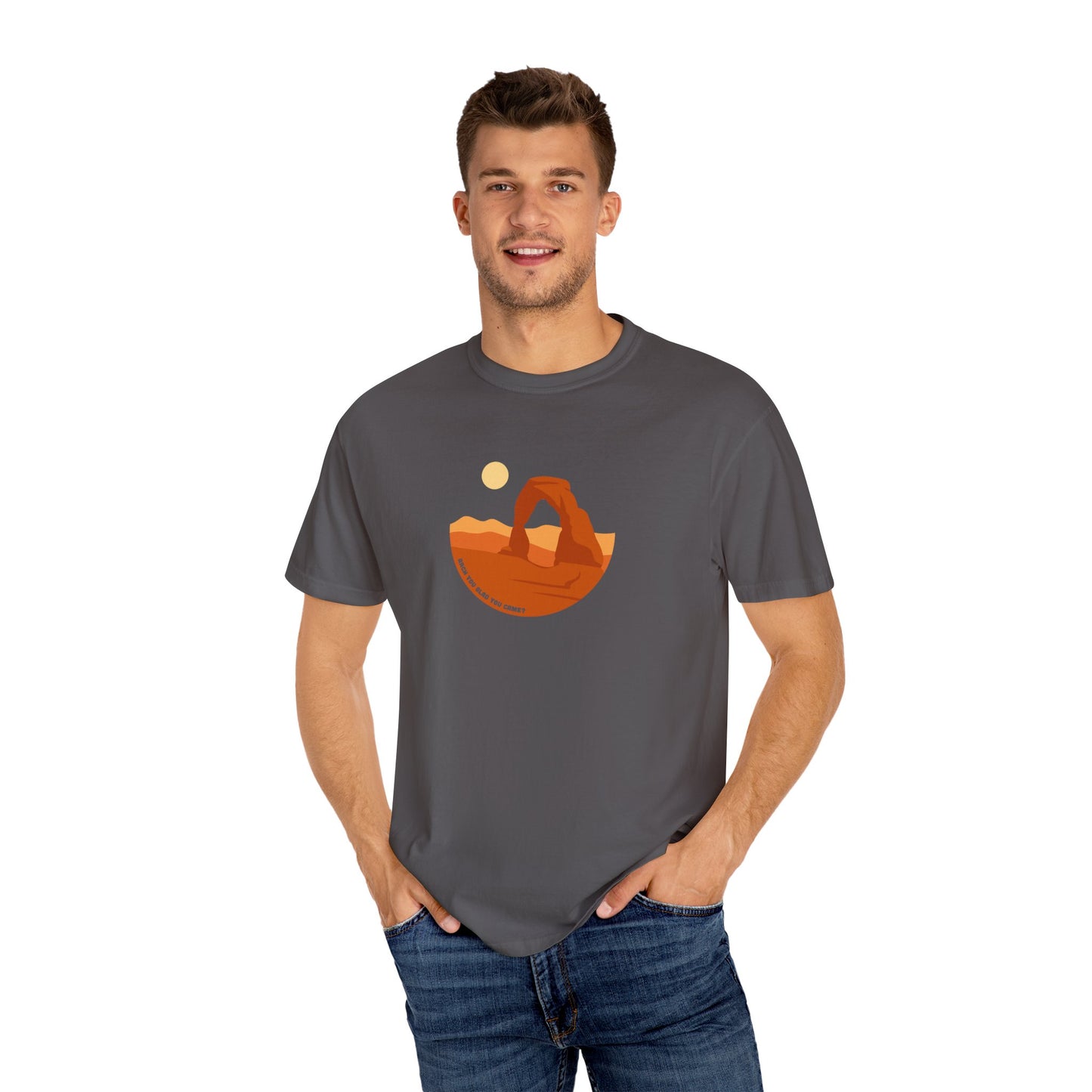 "Arch You Glad You Came?" Arches National Park Minimalist T-Shirt