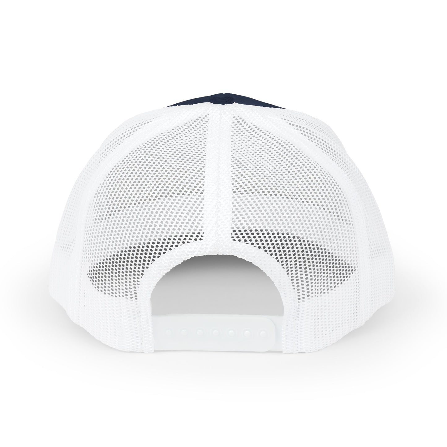 Father Names Line-Up Trucker Hat - Minimalist Black & White Design