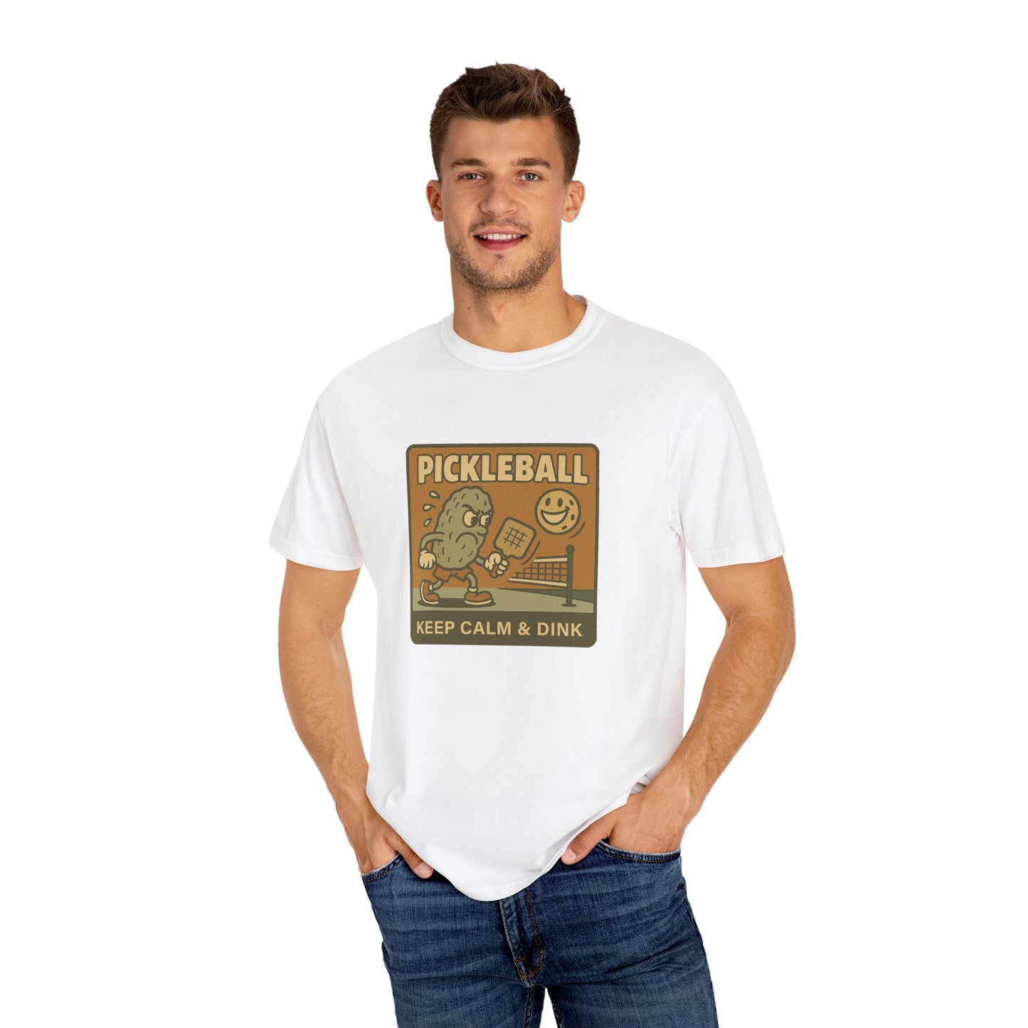 Pickleball T-Shirt - Keep Calm & Dink Unisex Tee