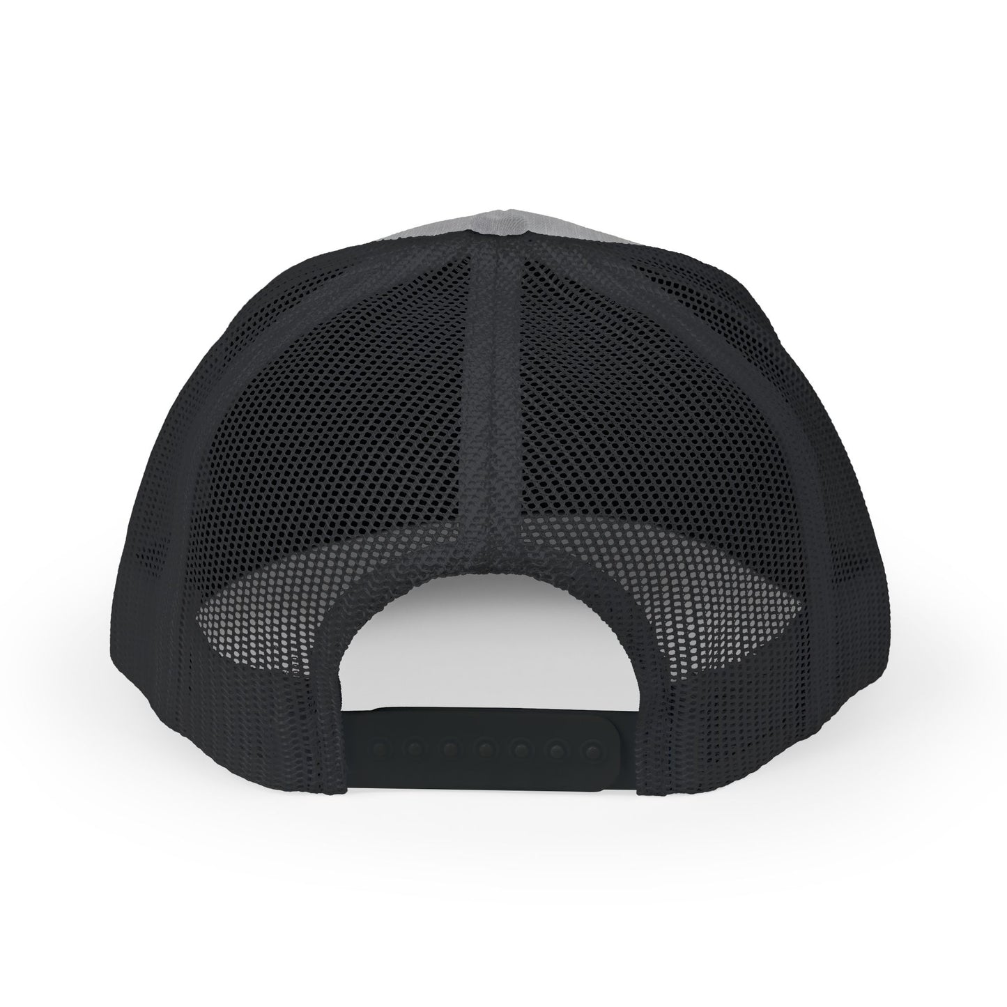Father Names Line-Up Trucker Hat - Minimalist Black & White Design