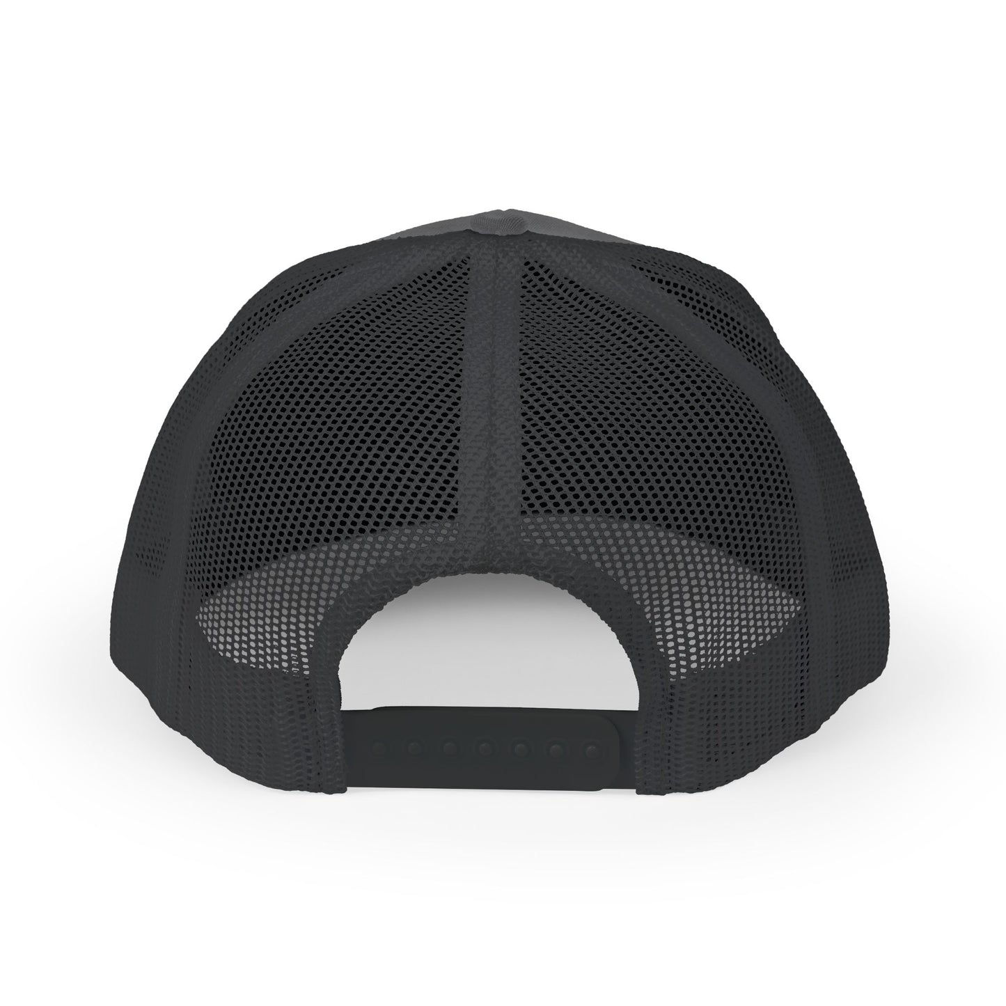 Father Names Line-Up Trucker Hat - Minimalist Black & White Design