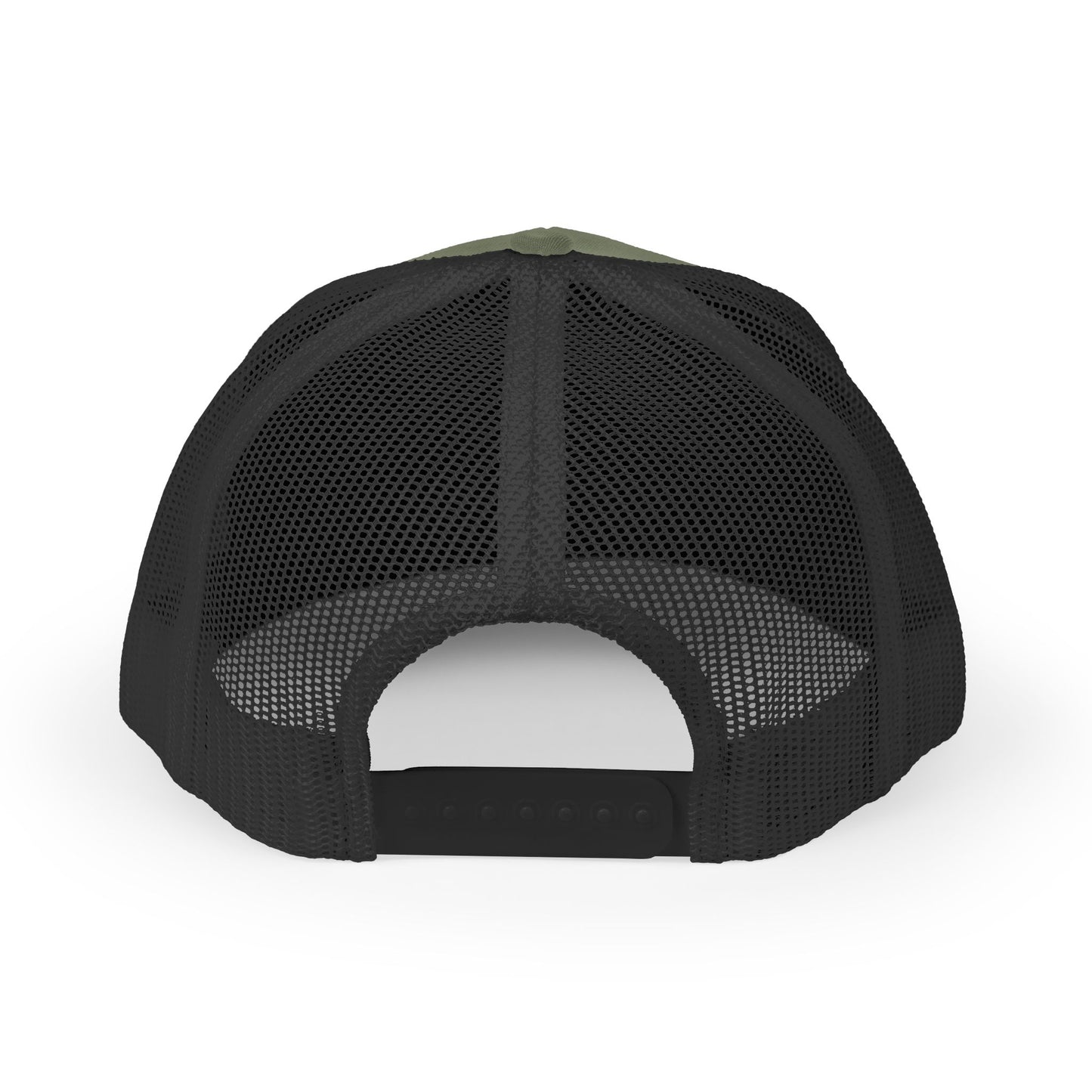 Father Names Line-Up Trucker Hat - Minimalist Black & White Design