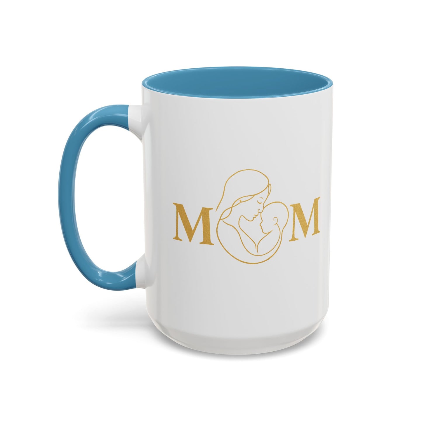 Elegant Mom Coffee Mug - Gold Accent | Perfect Gift for Mothers Day & Special Occasions