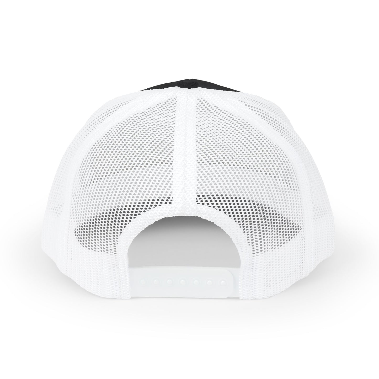 Father Names Line-Up Trucker Hat - Minimalist Black & White Design