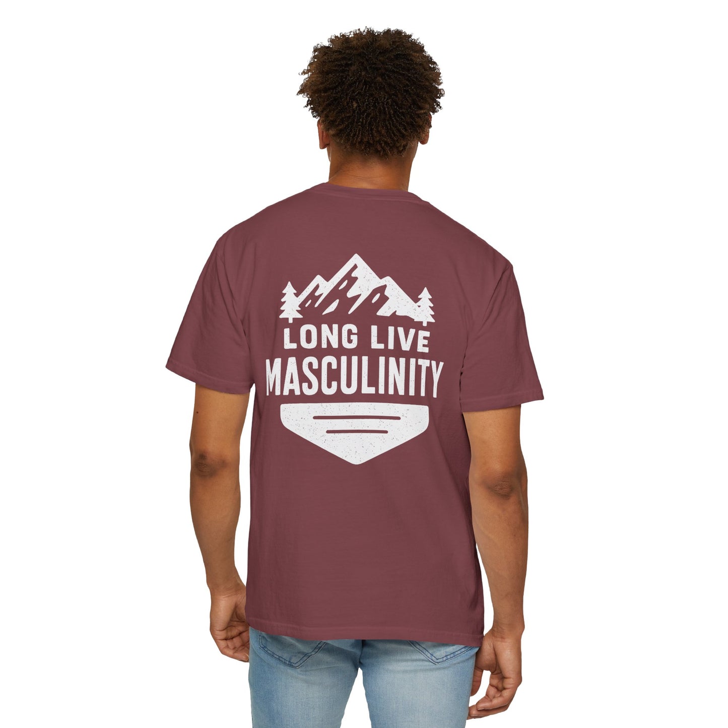 Long Live Masculinity T-Shirt, Unisex Graphic Tee, Gift for Him, Outdoor Adventure Shirt, Casual Wear, Fathers Day Gift