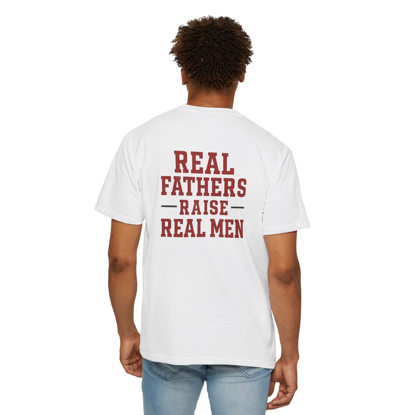Real Fathers T-Shirt, Unisex Tee for Dad, Father's Day Gift, Inspirational Apparel, Parenting Shirt, Casual Wear