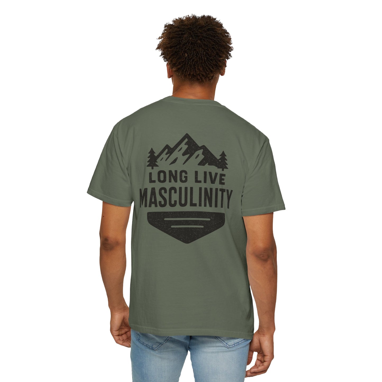 Long Live Masculinity T-Shirt, Unisex Graphic Tee, Gift for Him, Outdoor Adventure Shirt, Casual Wear, Fathers Day Gift