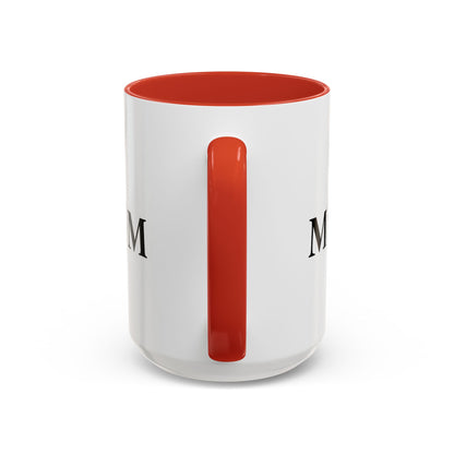 Mom Love Accent Coffee Mug - Perfect Gift for Mother's Day & Special Occasions