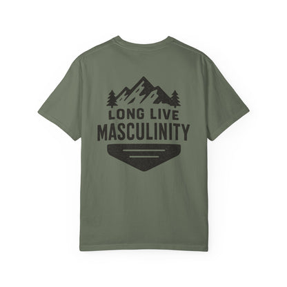 Long Live Masculinity T-Shirt, Unisex Graphic Tee, Gift for Him, Outdoor Adventure Shirt, Casual Wear, Fathers Day Gift