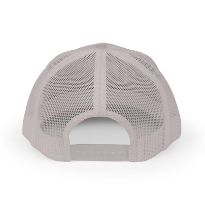 Father Names Line-Up Trucker Hat - Minimalist Black & White Design