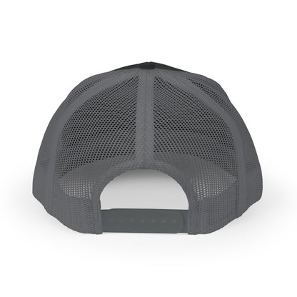 Father Names Line-Up Trucker Hat - Minimalist Black & White Design