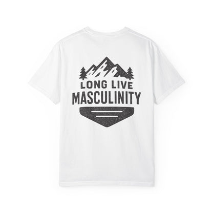 Long Live Masculinity T-Shirt, Unisex Graphic Tee, Gift for Him, Outdoor Adventure Shirt, Casual Wear, Fathers Day Gift