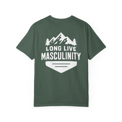 Long Live Masculinity T-Shirt, Unisex Graphic Tee, Gift for Him, Outdoor Adventure Shirt, Casual Wear, Fathers Day Gift