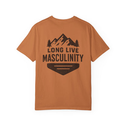 Long Live Masculinity T-Shirt, Unisex Graphic Tee, Gift for Him, Outdoor Adventure Shirt, Casual Wear, Fathers Day Gift
