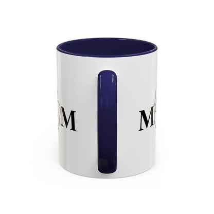 Mom Love Accent Coffee Mug - Perfect Gift for Mother's Day & Special Occasions