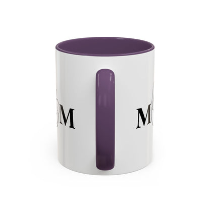 Mom Love Accent Coffee Mug - Perfect Gift for Mother's Day & Special Occasions