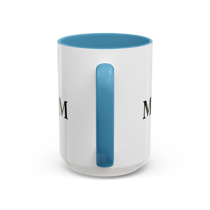 Mom Love Accent Coffee Mug - Perfect Gift for Mother's Day & Special Occasions