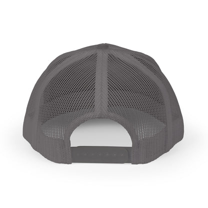 Father Names Line-Up Trucker Hat - Minimalist Black & White Design