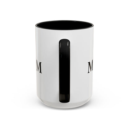 Mom Love Accent Coffee Mug - Perfect Gift for Mother's Day & Special Occasions