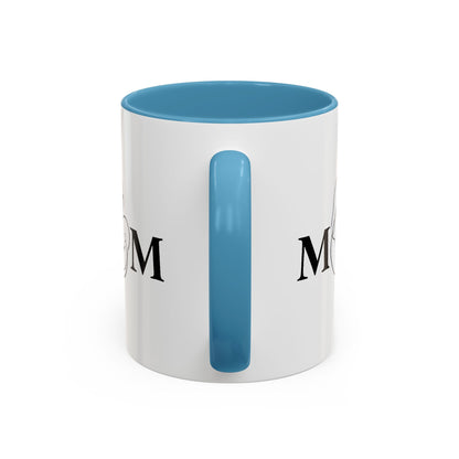 Mom Love Accent Coffee Mug - Perfect Gift for Mother's Day & Special Occasions