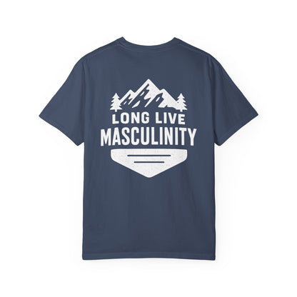 Long Live Masculinity T-Shirt, Unisex Graphic Tee, Gift for Him, Outdoor Adventure Shirt, Casual Wear, Fathers Day Gift